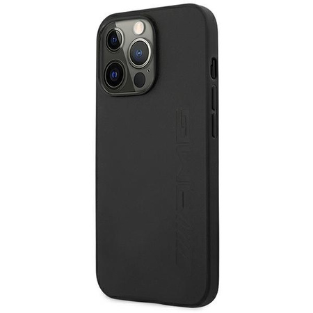 AMG Leather Hot Stamped - iPhone 14 Pro Case (black)