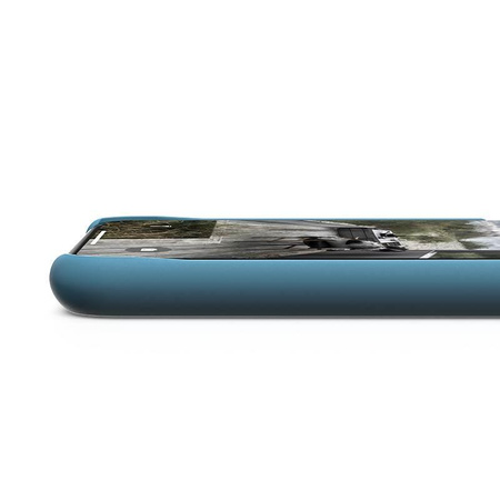 Nordic Elements Saeson Freja - Materiałowe etui iPhone Xs / X (Petrol)