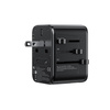 WEKOME WP-U03 Pop Digital Series - Chargeur / adaptateur de voyage EU / UK / US / AU + 3x USB-C & 2x USB-A 30W (Noir)