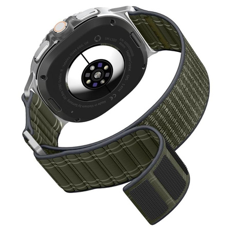 PASEK DO GALAXY WATCH 8 | 8 CLASSIC 40 44 46 mm SPIGEN NYLONOWY ZIELONY