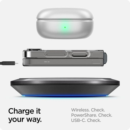 Spigen Airskin - pouzdro pro Samsung Galaxy Z Flip 6 / 7 FE (Crystal Clear)