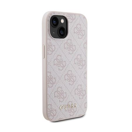 Guess 4G Metal Gold Logo - iPhone 15 Plus Case (pink)