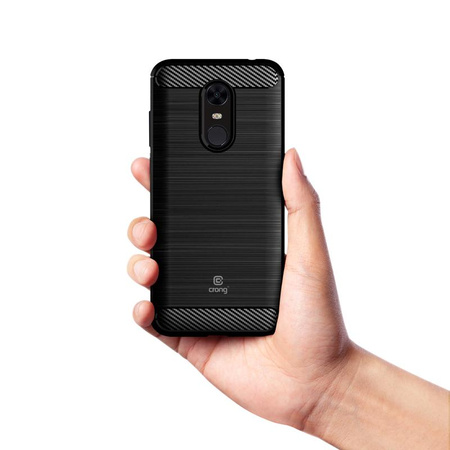 Crong Soft Armour Cover - Xiaomi Redmi 5 Plus tok (fekete)