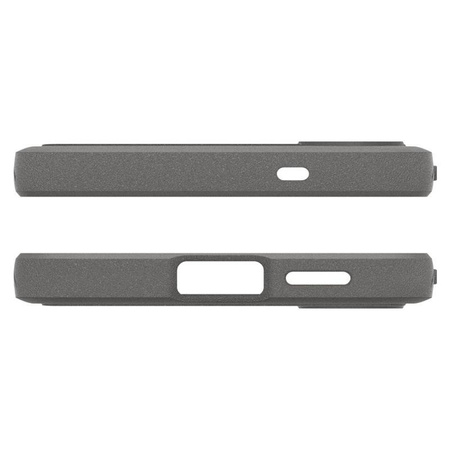 Spigen Rugged Armor MagSafe - Etui pour Samsung Galaxy S25 (Gris Marbre)