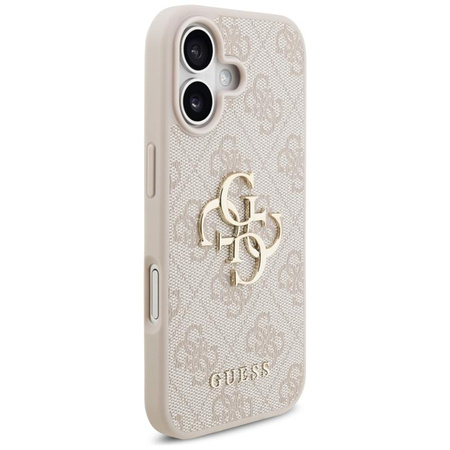 ETUI DO IPHONE 17 GUESS RÓŻOWE ELEGANCKIE MODNE CASE PLECKI