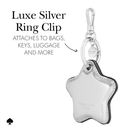Kate Spade New York Charm Keychain - Schutzhülle für Apple AirTag (Star)