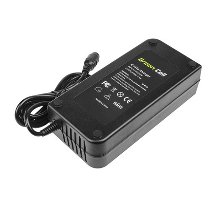 Green Cell - 42V 4A (3 pinová) nabíječka pro 36V baterii pro elektrokola