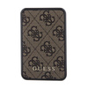 Guess 4G bőr fém logós - Power Bank 10000 mAh 18W (barna)