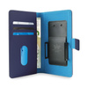 PURO Smart Wallet - Univerzális fotótartó tok kártya- és pénzzsebbel, XL méret (kék)