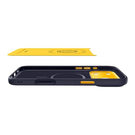 ETUI DO IPHONE 17 PRO MAX do MAGSAFE SPIGEN NANO ORYGINALNE GRANATOWE CASE