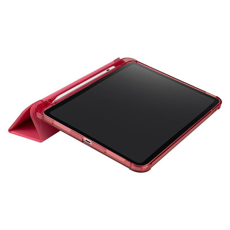 Tucano Satin Case - Etui pour iPad 10.9" (2022) avec aimant et support pour Apple Pencil (rose)