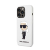 Karl Lagerfeld Silikon NFT Ikonik - iPhone 14 Pro Tasche (weiß)