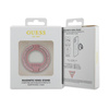 Guess MagSafe Ring Stand Rhinestone - Magnetischer Fingerhalter für Handy mit Standfunktion (Pink)