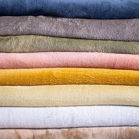 Koc flanelowy 200x150cm (niebieski)