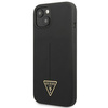 Guess Silicone Triangle Logo - Etui iPhone 13 (czarny)