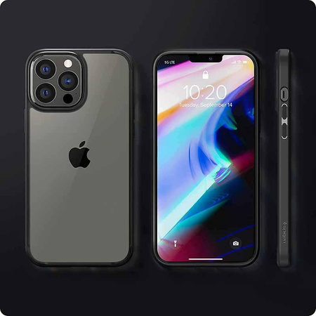 Spigen Ultra Hybrid - Hülle für iPhone 13 Pro Max (Schwarz)