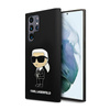 Karl Lagerfeld szilikon NFT Ikonik - Samsung Galaxy S23 Ultra tok (fekete)