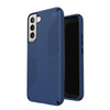 Speck Presidio2 Grip - Étui pour Samsung Galaxy S22+ avec revêtement MICROBAN (Bleu côtier/Noir)