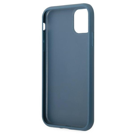 Guess 4G Metal Gold Logo - Etui iPhone 11 (niebieski)