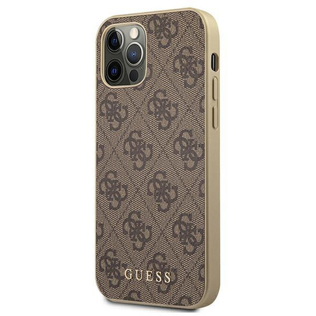 Guess 4G Collection - iPhone 12 / iPhone 12 Pro Case (brown)
