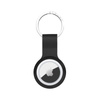 PURO ICON Case - Schlüsselanhänger aus Silikon für Apple AirTag (schwarz)