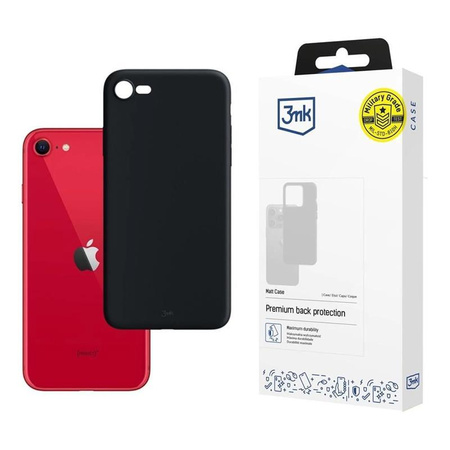 3mk Matt Case - Hülle für Apple iPhone SE 2020 / 2022 (Schwarz)