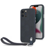 Moshi Altra - Tasche mit abnehmbarem Schlüsselband iPhone 13 Pro Max (antibakterielles NanoShield™) (Blau)