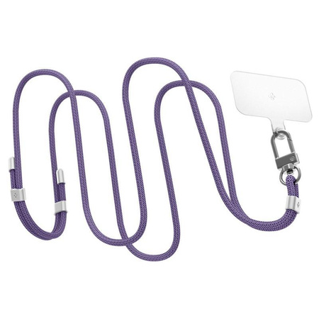 Spigen Universal Strap Set Crossbody & Wrist - Bandoulière + dragonne pour téléphone portable (Deep Purple)