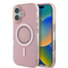 Guess IML Rhinestones MagSafe - iPhone 16 Case (pink)