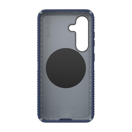 Speck Presidio2 Grip Magnet - Samsung Galaxy S25 / 24 MagSafe Case (Coastal Blue/Dust Grey/White)