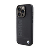 BMW Leather Hot Stamp MagSafe - iPhone 15 Pro tok (fekete)