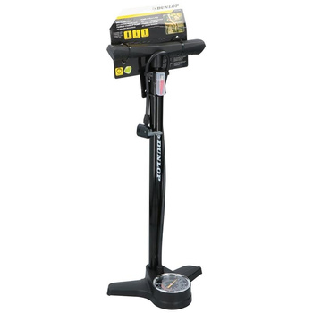 Dunlop - Fahrrad-Standpumpe mit Manometer