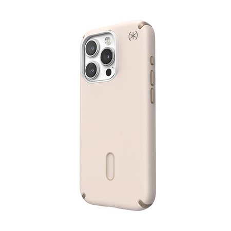 Speck Presidio2 Pro ClickLock & MagSafe - iPhone 15 Pro Case (Bleached Bone / Heirloom Gold / Hazel Brown)