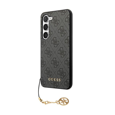 Kolekce Guess 4G Charms - pouzdro pro Samsung Galaxy A55 5G (černé)