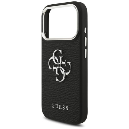 Guess Grained Big 4G Classic Logo - Case iPhone 17 Pro (black)