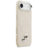 Karl Lagerfeld Karl & Choupette Pins MagSafe - Hülle iPhone Air (beige)