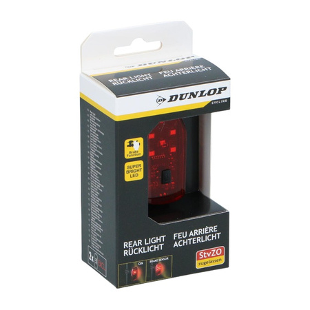 Dunlop - Hinterradlicht Fahrrad 5 LED K-Mark
