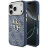 Guess 4G Big 4G Classic Logo - Case iPhone 17 Pro (Blue / Gold)