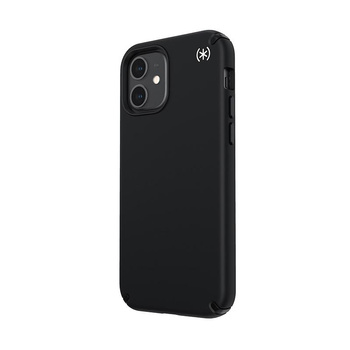 Speck Presidio2 Pro - Coque pour iPhone 12 / iPhone 12 Pro avec revêtement MICROBAN (Noir)