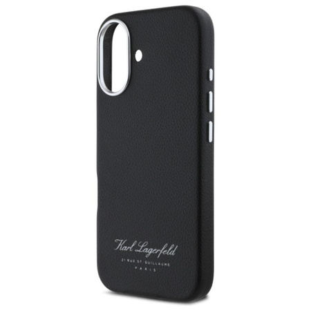 Karl Lagerfeld Hotel RSG - pouzdro na iPhone 16 (černé)