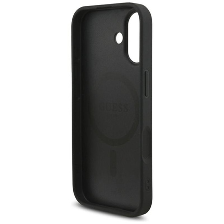 Guess 4G Strap Triangle Logo MagSafe - Case for iPhone 17 (black)