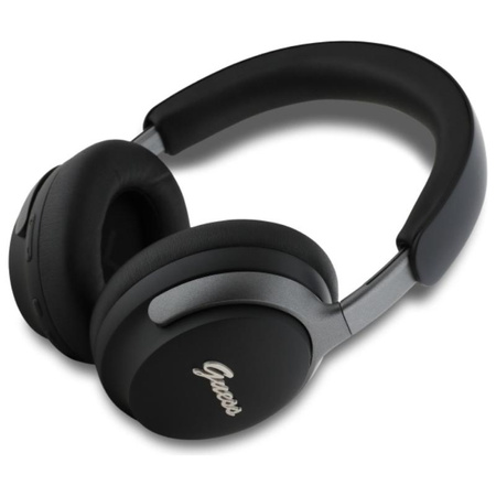 Guess Metal Script Logo - Bluetooth ANC + ENC vezeték nélküli fülhallgató (fekete)