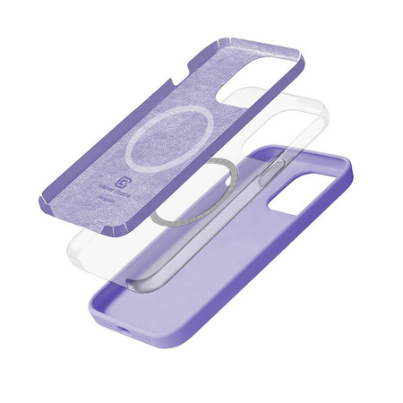 Crong Color Cover Magnetic - iPhone 14 Pro Max MagSafe tok (lila)