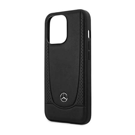 Mercedes Leather Urban Line - Etui iPhone 14 Pro (czarny)