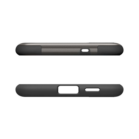 Spigen Slim Armor Mag MagSafe - Hülle für Samsung Galaxy S25 FE (Gunmetal)