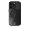 STM Relax Sand MagSafe - Coque iPhone 15 Pro (Noir / Gris)