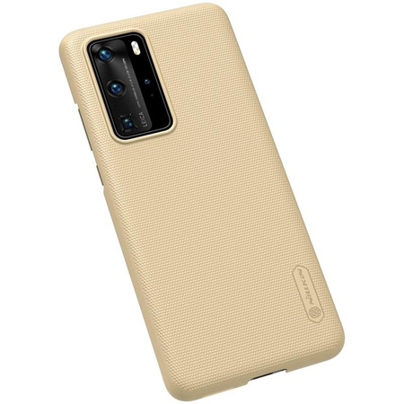 Nillkin Super Frosted Shield - Huawei P40 Pro Case (Golden)