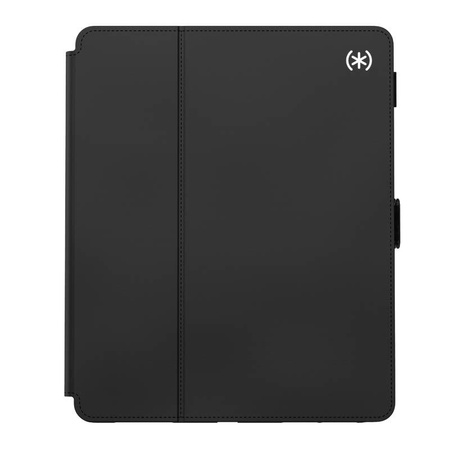 Speck Balance Folio - pouzdro pro iPad Pro 12,9" (2022-2018) s povrchovou úpravou MICROBAN, magnetem a stojánkem (černé)