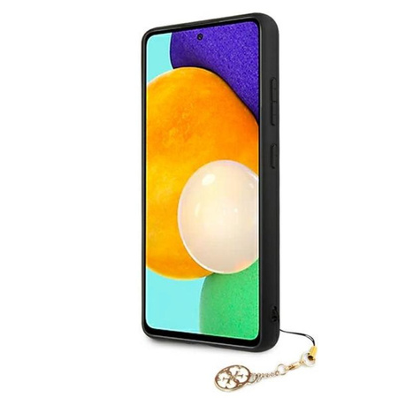 Guess 4G Charms Collection - Etui Samsung Galaxy A52 / A52S (brązowy)