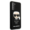 Pouzdro Karl Lagerfeld Fullbody Silicone Iconic - Samsung Galaxy S21 (černé)